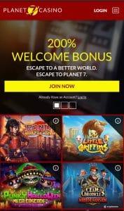 casino planet login