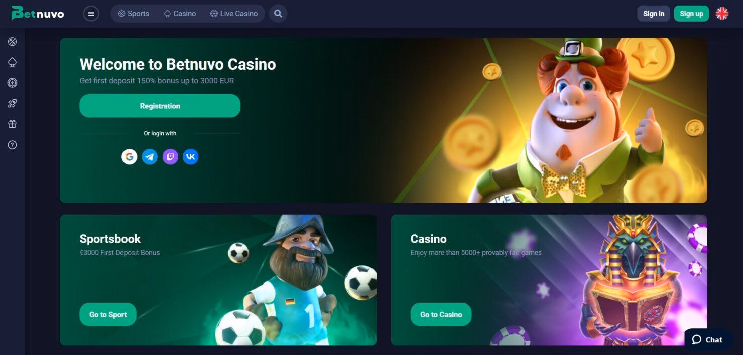 Betnuvo Casino Login – Unlock Exclusive Bonuses & Win Real Money at the Best Online Casino Today